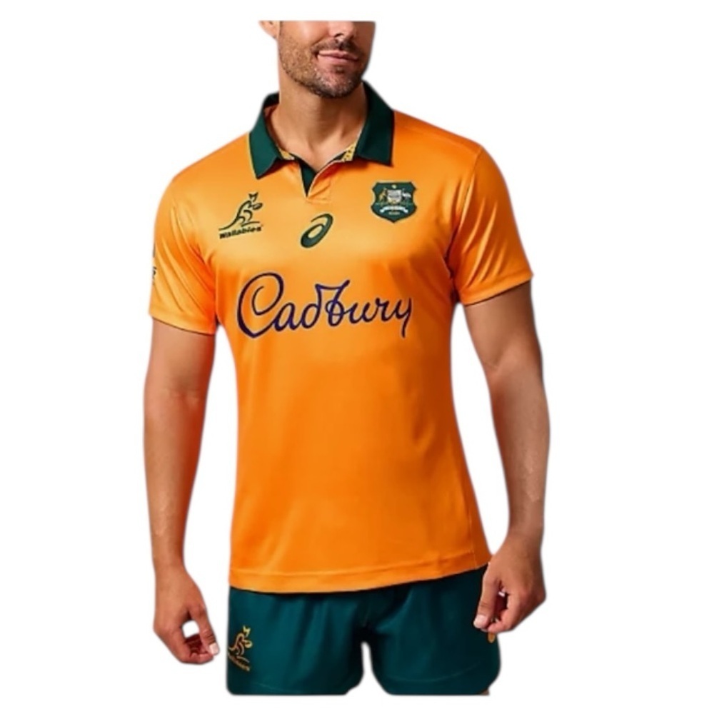 NWT! ASICS WALLABIES LIONS TOUR REPLICA JERSEY. Size 3XL.